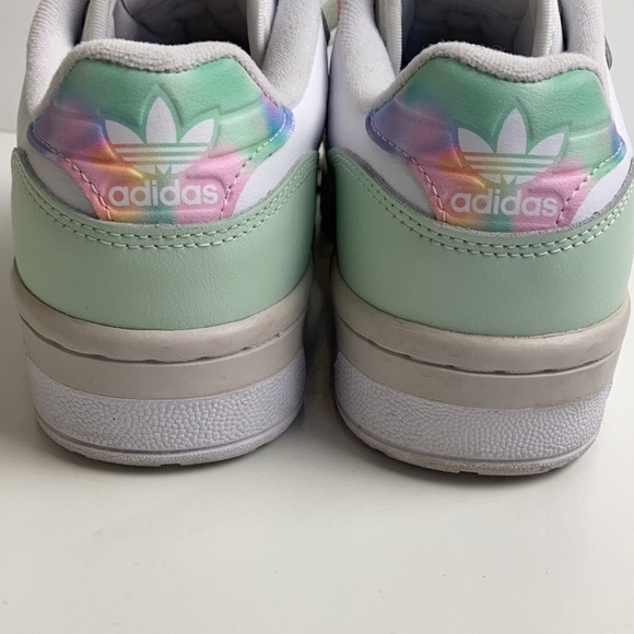 adidas FY1270 Rivalry Low white Tie Dye Women’s 7.5 Kicks Streetwear 80’s Y2K - Picture 11 of 16